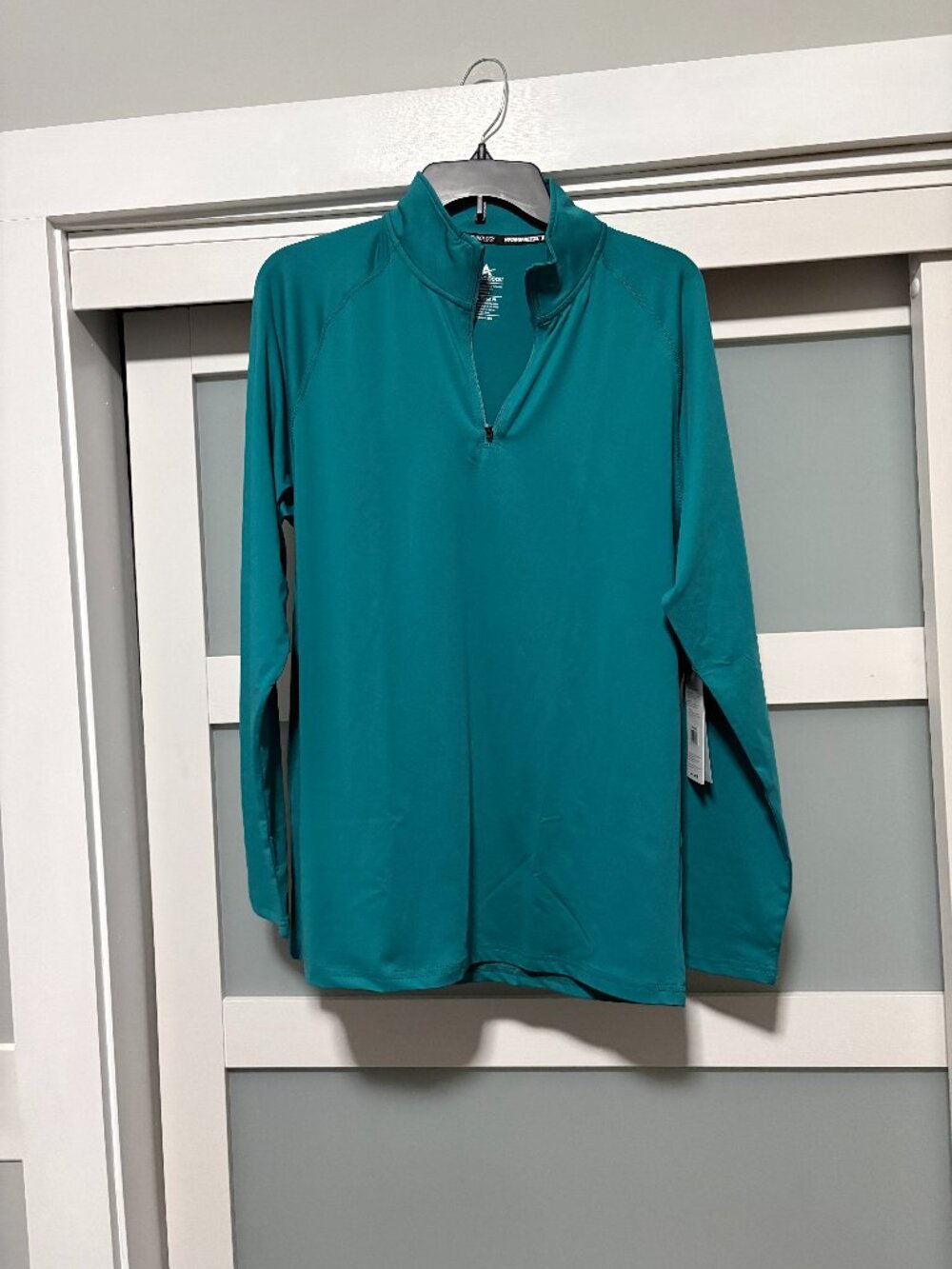 Artic Cool Men's Rainforest 1/4 Zip Hydrofreeze wicking shirt l/s NWT NEW sz S